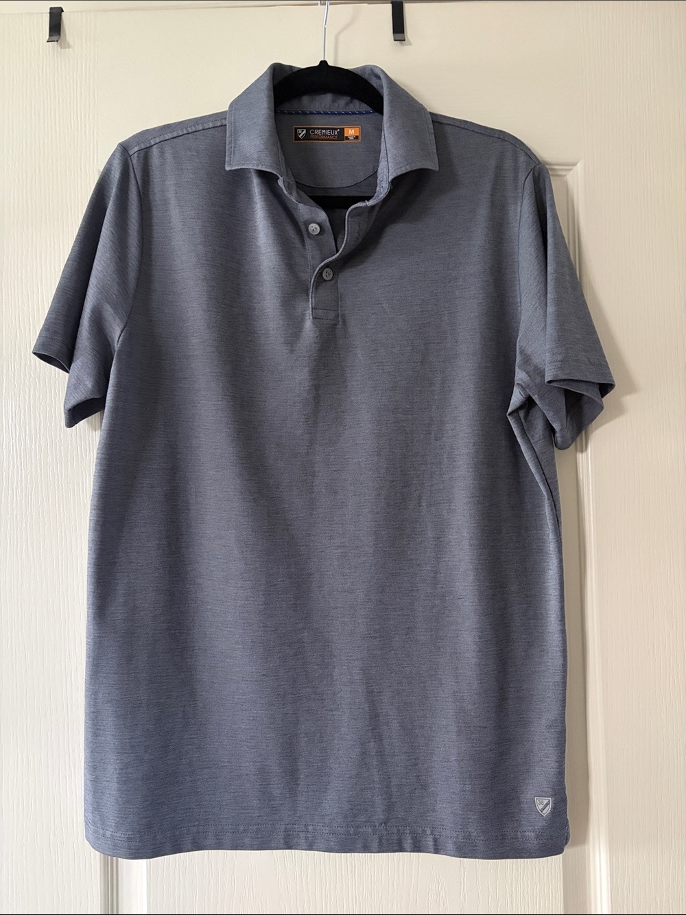 Daniel Cremieux Men's Gray Short-Sleeve Polo
